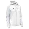 Atlas Hooded Jacket Full Zip W WHT M Teknisk full zip hettejakke til dame