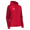 Atlas Hooded Jacket Full Zip W RED M Teknisk full zip hettejakke til dame