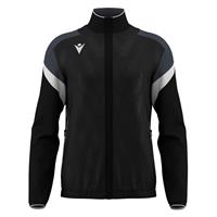 ODIN full zip top BLK/WHT XS Jakke med kontrastdetaljer